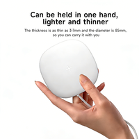 Fournisseur OEM ODM de chargeur sans fil unique 15W, chargeur rapide carré avec QC3.0 Type-C pour le bureau et la maison