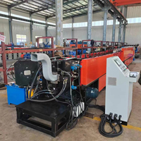 Machine industrielle efficace pour la fabrication de gouttières carrées, machine de formage à froid pour tuyaux de descente en métal, à vendre