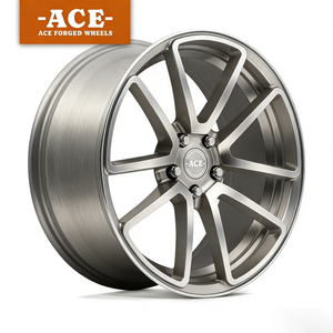 Rines Cóncavos Forjados ACE Champagne de 19, 20, 21 y 22 Pulgadas para BMW M3 E39 E46 E92 M4 M5 E34 G80 5X112 5X120, Rines de Alto Rendimiento para Carreras - Product Image 1