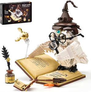 Набор кирпичных строительных блоков «Волшебный мир», 1162p, 3D модель, Детский конструктор - Product Image 6