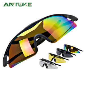 Gafas de Ciclismo X100 con Marco de Plástico, Lentes Reemplazables, Resistentes al Viento y a la Arena, Gafas Deportivas Tácticas para Hombre, Uso en Exteriores - Product Image 3