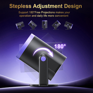 Hot Smart Home Mini Video <strong>Projector</strong> Portable Theater with <strong>WiFi</strong> <strong>LED</strong> TV Wireless Screen Home Android 14 Theater Pocket Proyector - Product Image 6