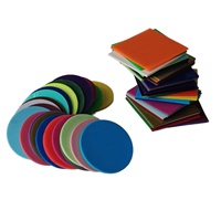 Matériaux pour protège-dents sportifs 120mm 127mm, plastique thermoformable dentaire, feuille EVA colorée de 4mm pour alignement dentaire
