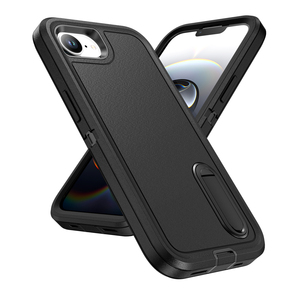 Funda Protectora 3 en <span class=keywords><strong>1</strong></span> para <span class=keywords><strong>iPhone</strong></span> 17e 16e Air 15 14 13 12 Pro Max, Resistente a Impactos, con Soporte, para Teléfono Móvil - Product Image 2