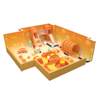 Équipement de terrain de jeu intérieur pour enfants : trampoline, bac à sable, toboggan, structure d'escalade, en bois écologique, acier inoxydable, PVC, parc d'attractions