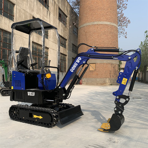 Mini-excavatrice mécanique Gongwo Wk10 de 1 tonne, vendue avec certification CE/ISO et bras articulé. - Product Image 2