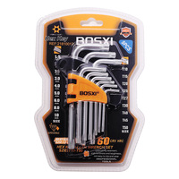 Set Kunci Soket Hex Ganda Baja Chrome Vanadium OEM Grosir untuk Perbaikan Otomotif, Kepala Datar Metrik, Tahan Lama, Dapat Disesuaikan