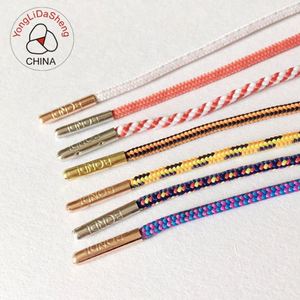 Diferentes diseños con cordones de zapatos económicos, puntas metálicas personalizadas para cordones de zapatos - Product Image 3