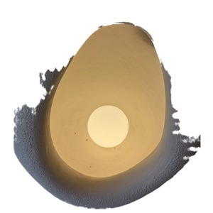 Lámpara de Pie LED de Estilo Moderno Minimalista Wabi-Sabi, Pantalla de Tela E26, Decoración para el Hogar, Sala de Estar, Mesa de Centro, Dormitorio, Mesita de Noche - Product Image 6