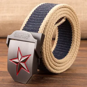 2021 tactical gear belt nylon canvas men's outdoor belt