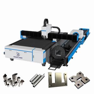 Machine <span class=keywords><strong>de</strong></span> découpe laser à fibre <span class=keywords><strong>de</strong></span> haute qualité, haute résistance, bonne stabilité, résistante à la déformation, pour tôles et tubes (double usage) - Product Image 1