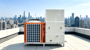 Unidad de Aire Acondicionado Comercial de Gran Capacidad DX para Techo, R410A, Unidad de Manejo de Aire (UMA) Industrial para Almacenes y Fábricas - Product Image 2