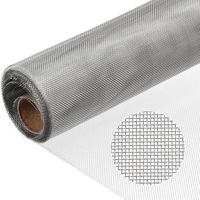 Maille décorative en acier inoxydable, maille tissée unie en relief, maille en acier inoxydable pour le criblage des minerais, maille en fil d'acier, maille filtrante de précision