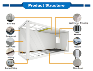 <span class=keywords><strong>Casa</strong></span> prefabricada de contenedores grandes, lista para vivir, de lujo, precios de venta, <span class=keywords><strong>Casa</strong></span> de 40 pies, casas de contenedores e - Product Image 5