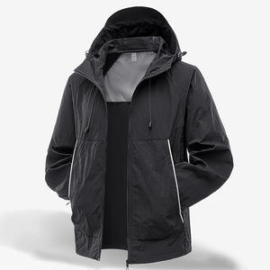 Ruiquwin 2025เสื้อโค้ทมีฮู้ดป้องกันรังสียูวีของผู้หญิงแห้งเร็วระบายอากาศได้ดีแจ็คเก็ตผ้าตาข่ายด้านหลังสำหรับกีฬากลางแจ้งขายส่ง - Product Image 3