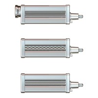 Ensemble d'accessoires pour machine à pâtes en acier inoxydable 3 pièces, réglage de 8 épaisseurs, pour batteur sur socle KitchenAid, vente directe usine