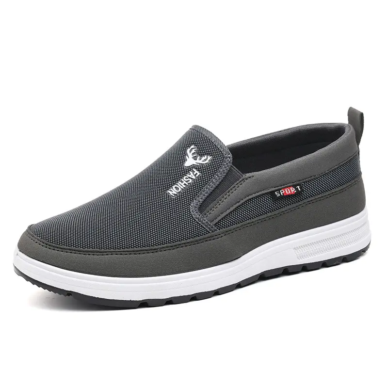 Shoes Men's New Trend Running Shoes Fashion Casual Shoes Slip-On Soft Sole Sneakers Men