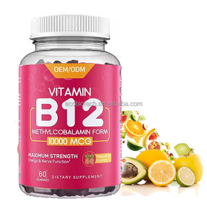 Ausreson Gommes à la vitamine <span class=keywords><strong>B12</strong></span> OEM meilleur prix suppléments de gain de poids énergétique Gommes à la vitamine <span class=keywords><strong>B12</strong></span> - Product Image 1