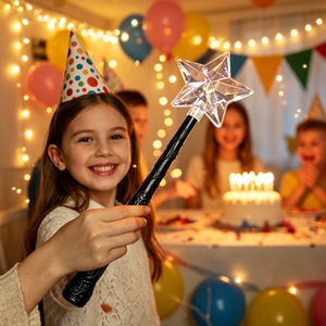 <span class=keywords><strong>Telecomando</strong></span> a forma di bacchetta magica per luci <span class=keywords><strong>LED</strong></span> a stringa, 13 modalità di illuminazione, per decorazioni natalizie e domestiche - Product Image 2