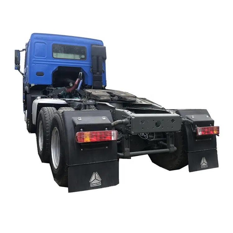 375HP Dieselmotor Trailer Truck Hoofd Howo 6X4 Tractor Truck Gebruikt