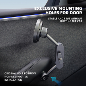 Suporte Magnético Ajustável para Telefone de Carro, Compatível com Tesla - Product Image 1