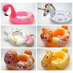 Flotador Inflable para Bebés con Diseño de Animales Coloridos para Niños Pequeños, Juego en la Piscina - Product Image 3