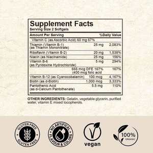 Suplementos de <span class=keywords><strong>Complejo</strong></span> Vitamínico OEM, Vitamina B1, B6, B12 en Cápsulas Blandas, <span class=keywords><strong>Complejo</strong></span> Vitamínico <span class=keywords><strong>B</strong></span>, Vitamina <span class=keywords><strong>B</strong></span> Compleja en Cápsulas Blandas - Product Image 5