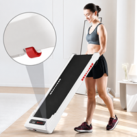 Tapis de course électrique compact 2,5 CV, pliable sous le bureau avec écran LED pour la maison et le bureau, idéal pour gagner de la place