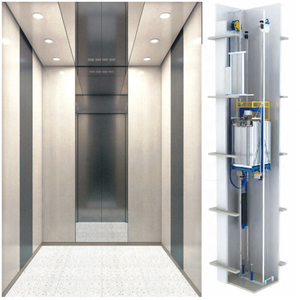 Unidad de tracción sin engranajes 5/6/<span class=keywords><strong>7</strong></span>/8 pisos pequeño elevador residencial hogar Villa elevador pasajero China elevador con buen <span class=keywords><strong>precio</strong></span> - Product Image 1