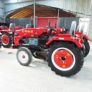 20hp 4 × 4トラクター泰山traktorファームtractor4X2 20hpミニファームトラクター販売のため