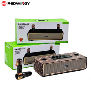 20W Xách Tay Máy Karaoke Thanh Âm Thanh Cổ Điển Karaoke Loa FM TF Bluetooth Giá Rẻ Ngoài Trời Trong Nhà Hát Loa M2204 + - Product Image 4
