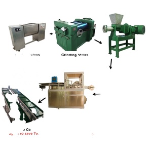 Nhà vệ sinh khối màu xanh bong bóng dây chuyền sản xuất tự động Gói phim bao bì động cơ thúc đẩy hộ gia đình sử dụng - Product Image 1