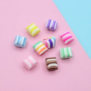 Accessoires de bijoux DIY en résine artisanale : Simulation de poterie qui se transforme progressivement en sucreries - Product Image 3