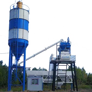 Various Mechanical Equipment Skip <b>Hoist</b> Batching Plant Stationary Concrete Plants for Sale - Product Image 6