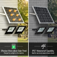 Projecteur solaire Led de bonne qualité, avec capteur de mouvement, livraison gratuite