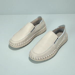 Tammy <span class=keywords><strong>Shaki</strong></span> 2024 Nuove Scarpe in Pelle di Prima Qualità per Uomo, Traspiranti e Assorbenti, con Suola Morbida, Stile Doudou - Product Image 3