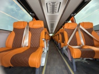 Autocar de luxe TENGLONG 12m 51 places, double pare-brise, toilettes, moteur Cummins, prix usine