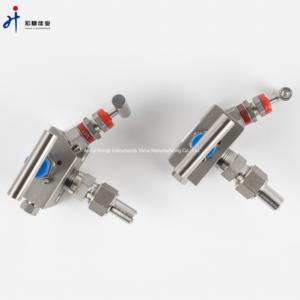 पार्कर डिफरेंशियल प्रेशर ट्रांसमीटर के लिए उपकरण स्टेनलेस स्टील 2 वाल्व मैनिफोल्ड - Product Image 6