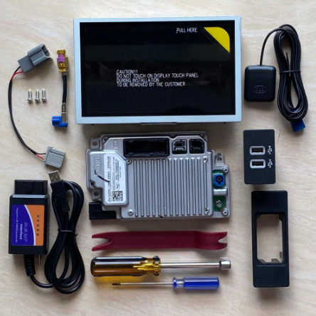 Automotive Touch Display 800x480 8 Inch for SYCN 2 Transfer to SYCN 3TFT LCD Panel LQ080Y5DZ05 with Touch Screen
