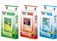 YQ Authentic Partner Display Set 151 Cartes Vermilion Bulbasaur Charmander Squirtle Surprise Journey Boîte de Boosters de Collection