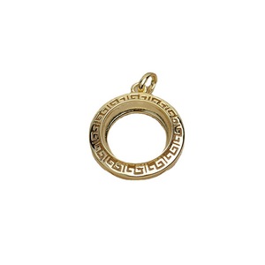 Support de boucles d'oreilles rond en argent S925 plaqué or 18 carats, support vide à fond plat de 13 mm pour perles, composants de bijoux DIY - Product Image 4