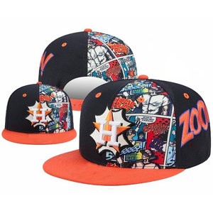 Nuevas Gorras de Alta Calidad, Estilo Snapback, 6 Paneles, Visera Plana, Gorras Deportivas de Béisbol, Estructuradas, Hip Hop, Lona para Exteriores, Playa, Pesca - Product Image 1