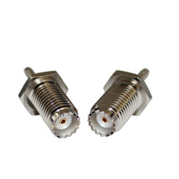 Conector Mini UHF hembra de suministro de fábrica de conector Mini UHF para cables RG316 RG174