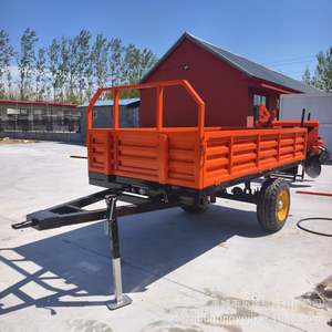 Remolques Agrícolas de Alta Gama con <span class=keywords><strong>Eje</strong></span> Único, Capacidad de Carga de 1.5 Toneladas, Frenos Neumáticos y Sistema Hidráulico, Estándar Europeo - Product Image 1