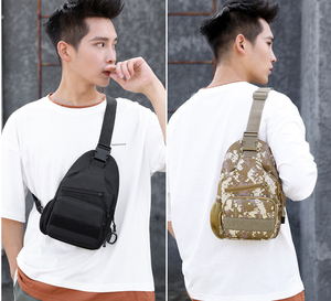 Hot bán người đàn ông sling Túi thể thao ngoài trời lớn ngụy trang Sứ giả vai túi ngực - Product Image 2
