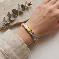 Abalorios de Charms Italianos al por Mayor, Eslabones Modulares Coloridos con Signos del Zodíaco, Charms DIY para Pulseras de Mujer, Joyería, Regalo