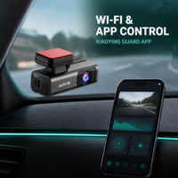 Caméra de voiture cachée JARVIS OEM 2.5K 2560*1440P WiFi Dashcam H.264 Enregistreur vidéo en boucle Capteur G Caméra embarquée DVR