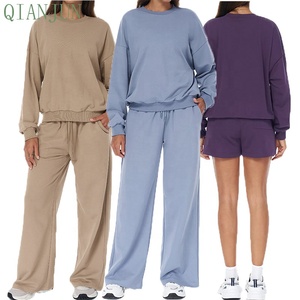 Abbigliamento Sportivo da Donna con Logo Personalizzato, Vita Elastica, Oversize, per Yoga, Attività all'Aperto, Passeggiate, Casual, Traspirante, Stile Sportivo - Product Image 1