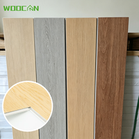 Revêtement de sol en vinyle SPC aspect marbre et bois de luxe, étanche, à clipser, pour maison, villa, hôtel