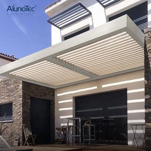 Fornitura Cinese Balcone Gazebo Anche Chiamata Pergola Alluminio Persiana del Tetto per la Casa Balcone - Product Image 5